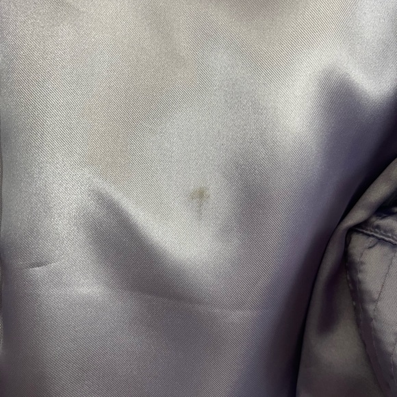 Pamela McCoy Lavender Leather Jacket w/ Knotted Detail | Womens XS - Picture 4 of 9